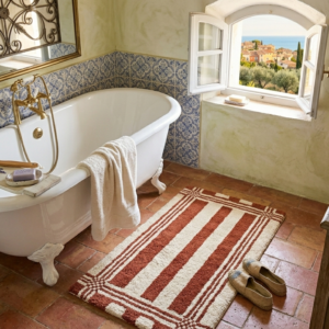 Tapis de Bain Rayé « Capri »